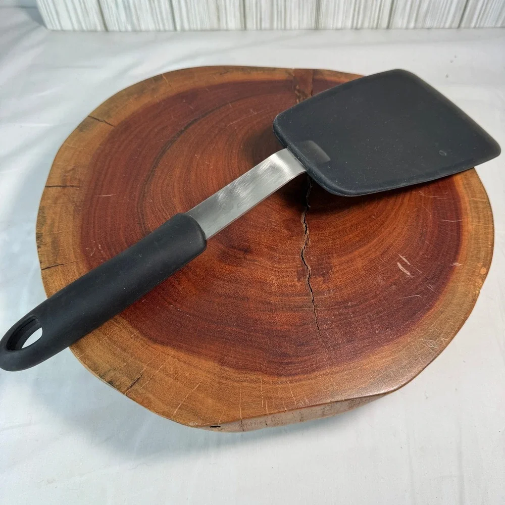 Unicook Flexible Silicone Spatula Flipper Heat Resistant Stainless Steel Core